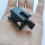 CW Morse Code Portable Single Paddle Automatic Key Morse Code Strong Magnetic Absorption Stable Base 3