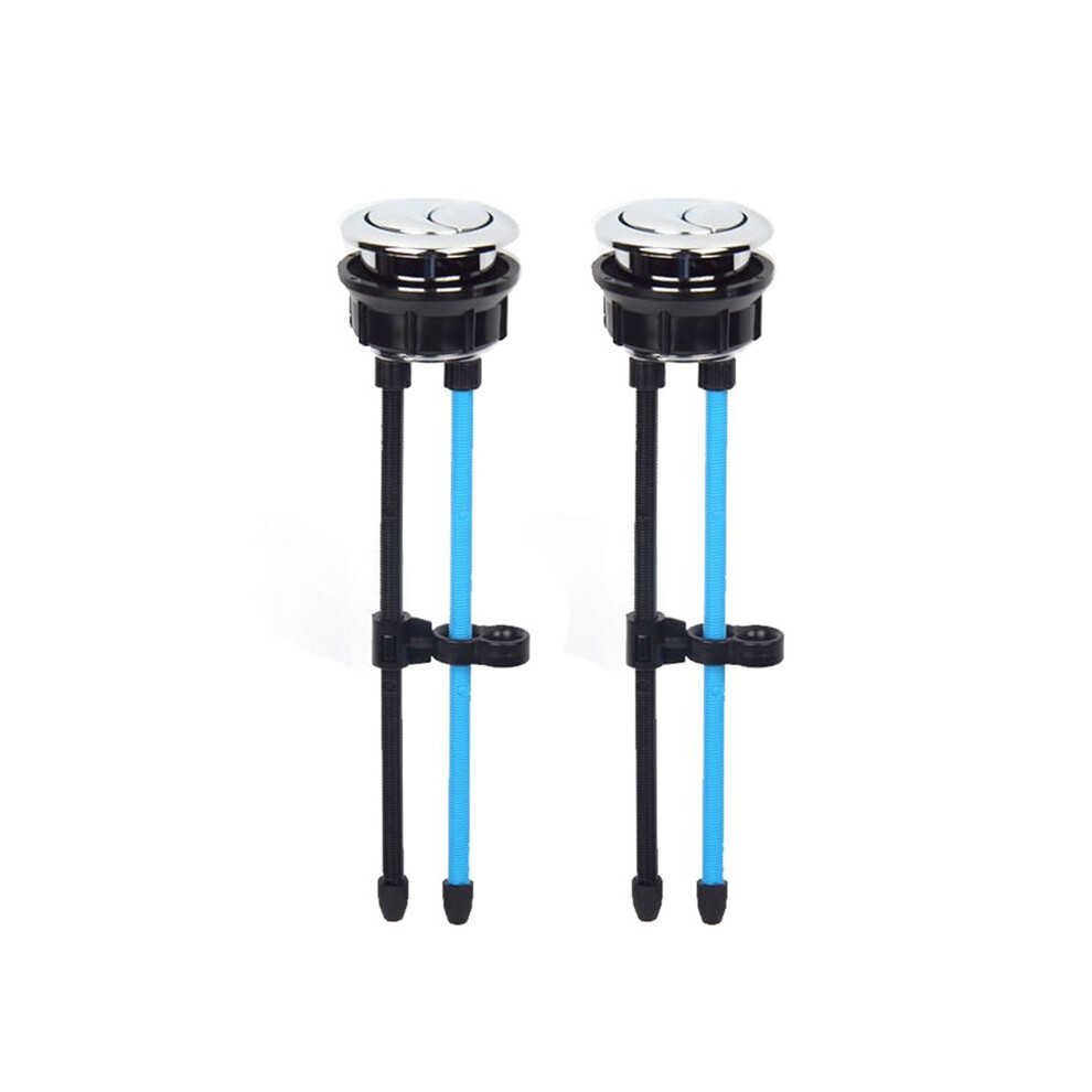 Toilet Tank Button Dual Push Flushing Toilet Button Replacement Toilet Flush Button With Thread 38Mm / 1.49Inch 2Pack 6032267987590