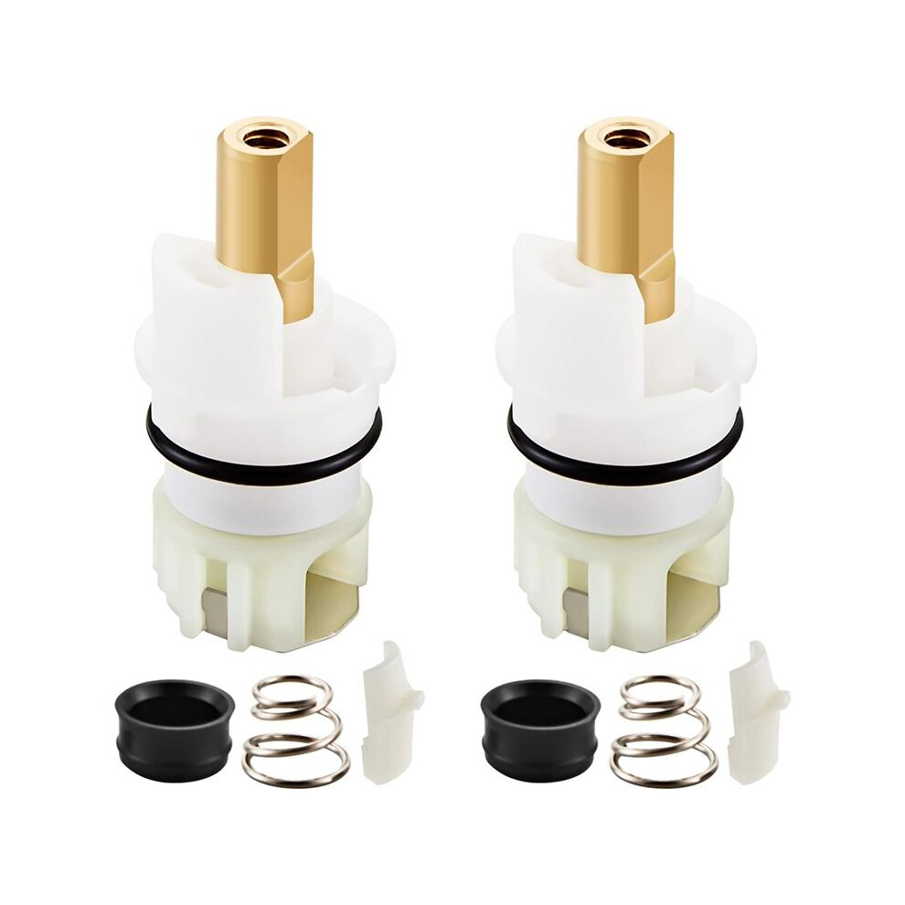 Rp25513 Faucet Stem Assembly Replacement Kit For Two Handle Faucet Repair Kit With Cartridge Rp4993 Seats Springs,2 Pack 6033887360091