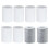 Faucet Extender Filter,8pcs Replacement Set with 2 Carbon Fiber & 6 PP Cotton Filters for Home Bathroom Kitchen 1