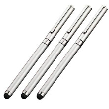Stylus Pen for Touchscreen Devices 12 Pack Silver Capacitive Precision Touch for HTC S630
