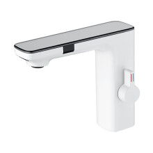 Sensors Bathroom Faucets Bathroom Sink Faucets with Temperature Digital Display Basin Faucet Waterfall Faucet