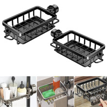 Faucet Rack Kitchen Faucet Storage Rack Round Water Pipe Sink Storage Rack Household Drain Basket