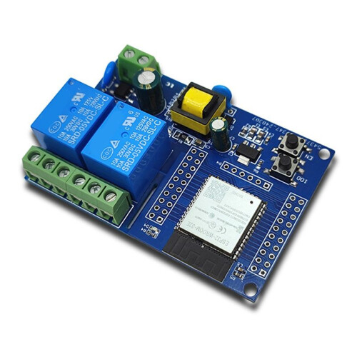 ESP32 Relay Module Dual Channel WiFi  Relay Module ESP32-WROOM Secondary Development Board for 1