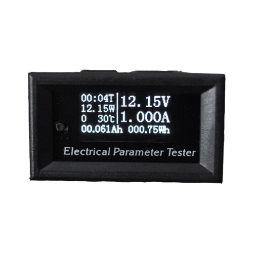 OLED Multifunction Tester Voltage,Current,Power,Temperature,, Capacity,  Digital Measuring Instrument 99V/10A