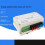 RV Modified 80A Control Box Relay 8-Way Insurance Control Relay Set 12V Löstagbart Relä 5