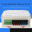 RV Modified 80A Control Box Relay 8-Way Insurance Control Relay Set 12V Löstagbart Relä 6