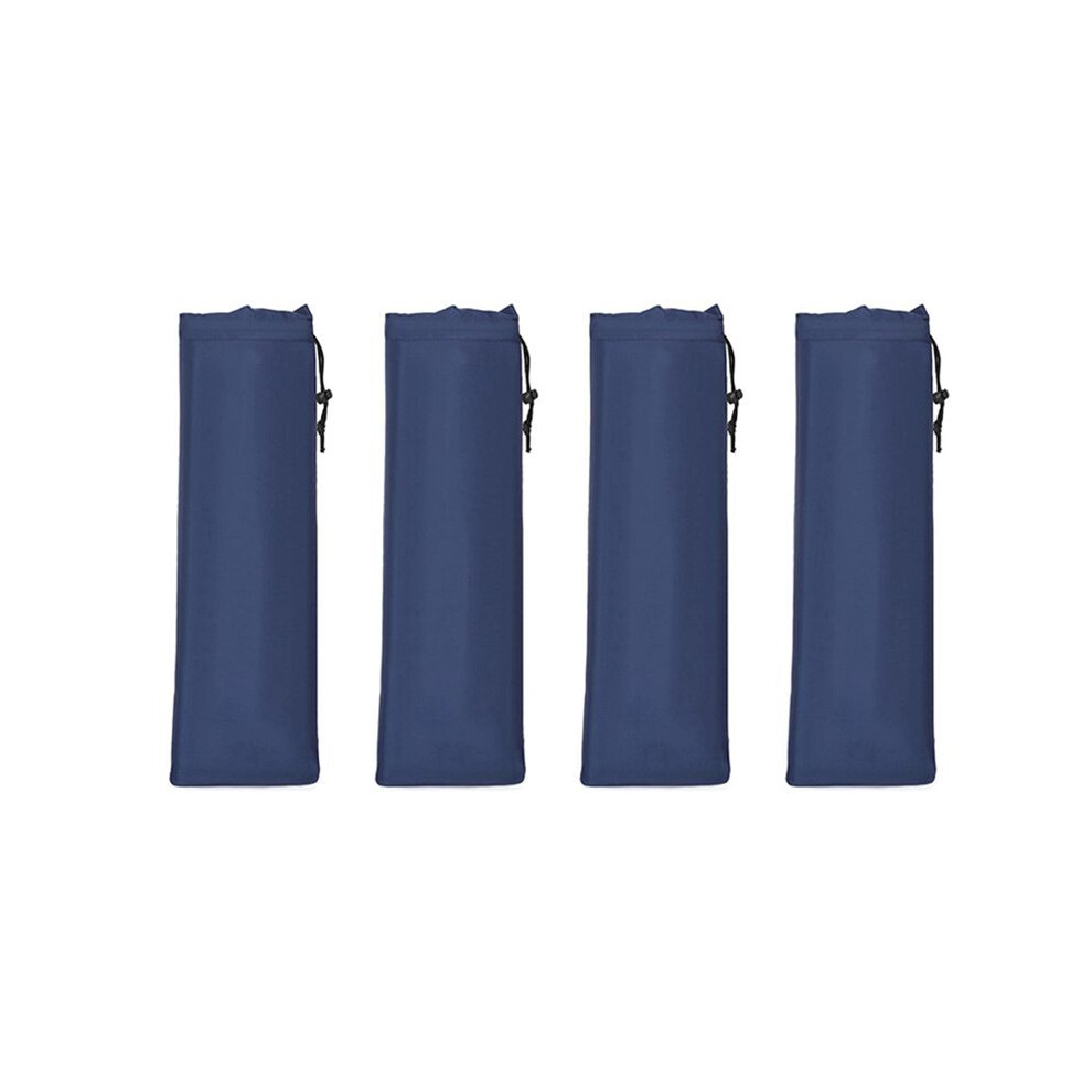 4 Pack Navy Polyester Faucet Cover Indoor And Outdoor Insulation Faucet Cover Antifreeze Cover Outdoor In Winter. 6132158571232