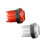 1PCS Illuminated Led Push Button 28mm Nut with 4Pin Light Cable for Zero Delay Board Arcade Game Machine Parts Red 3