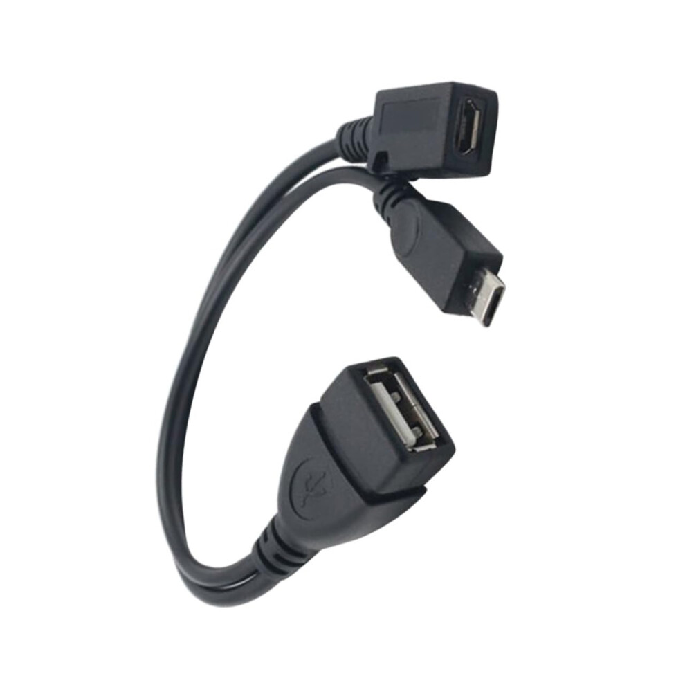Micro Usb Otg Adapter Cable With Power Charging And Speed Data Transfer For Smartphone And Tablet 9169991085388