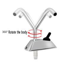 Spout Single Hole Water Faucet Tap RV Marine Kitchen Sink Faucet Tap Caravan Full 360 Degree Rotation Taps