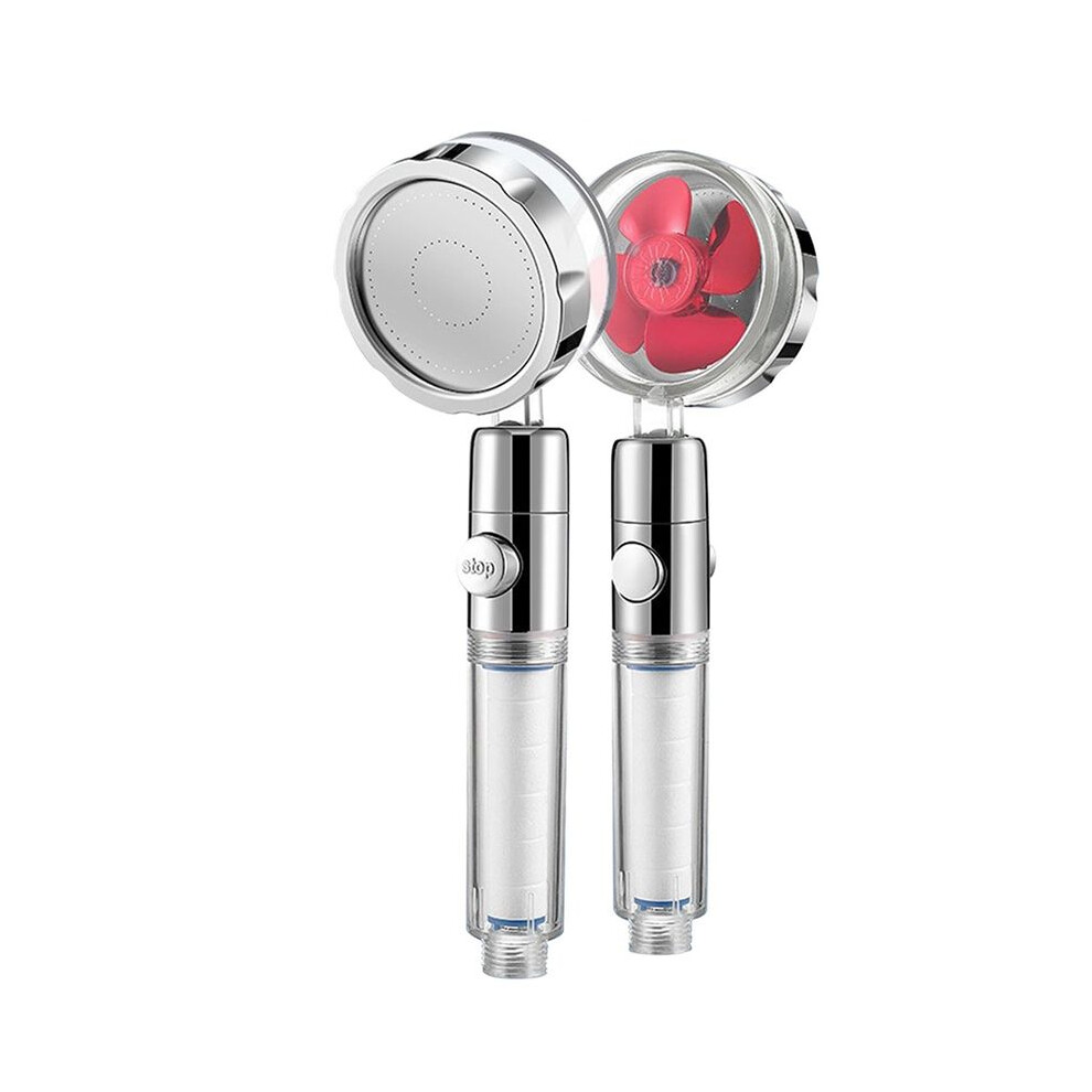 Supercharged Shower Shower High Pressure Shower Set Super Turbo Shower With 3 Spray Modes Red 4713037786804