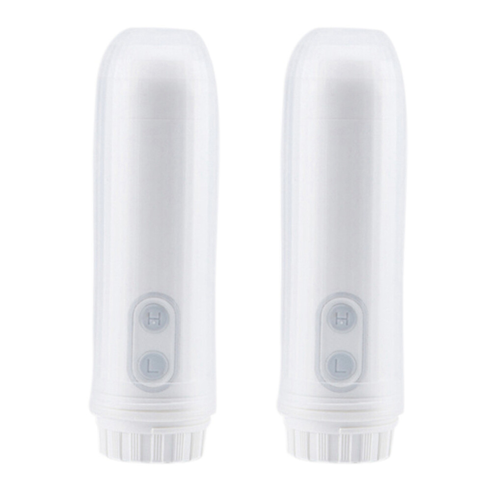 2X Automatic Electric Bidet Sprayer Travel Shower Spray Travel Cleaning Portable-White 6031612579657