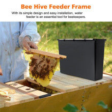 Bee Feeder, 6L Bee Hive Feeder Frame,Bee Water Feeder,Beekeeping Water Dispenser, Beekeeping Supplies Equipment Tools