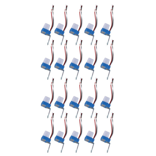 20Pcs Auto  Off Photocell Street Light Photoswitch Sensor  AC/ 12V 10A