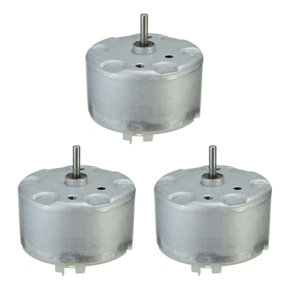 3X 3V-12V Dvd Vcd Electric Motor 3V-2700Rpm 6V-4000Rpm Rf-500Tb-12560 6031094988633