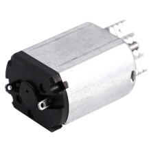 2X DC1.5V-9V 0.08A 3200RPM Output Speed Micro-Vibrating Motor, 18X15X12mm Silver