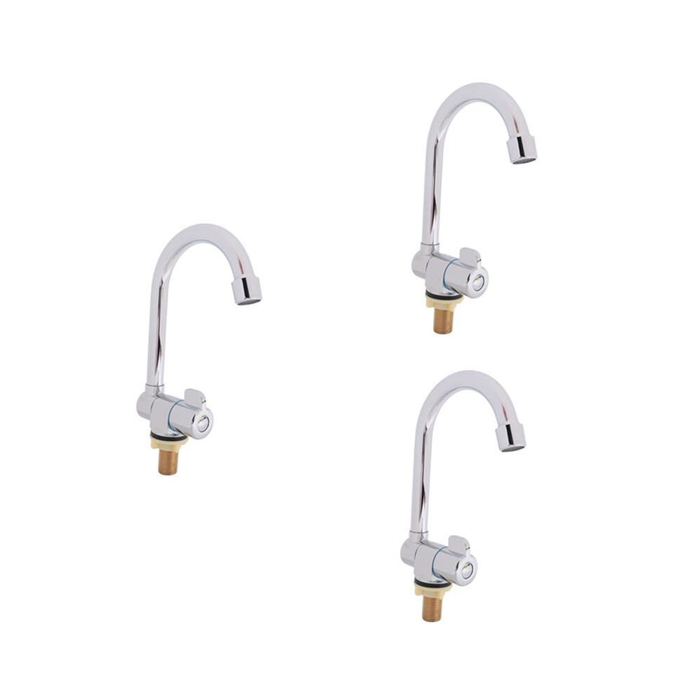 3X Caravan Boat 360 Degree Rotation Copper Basin Faucet Folding Cold Water Faucet Tap Kitchen Bathroom 6132123179227