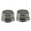 2X Kitchen/Bathroom Faucet Sprayer Strainer Tap Filter---White and Silver 2