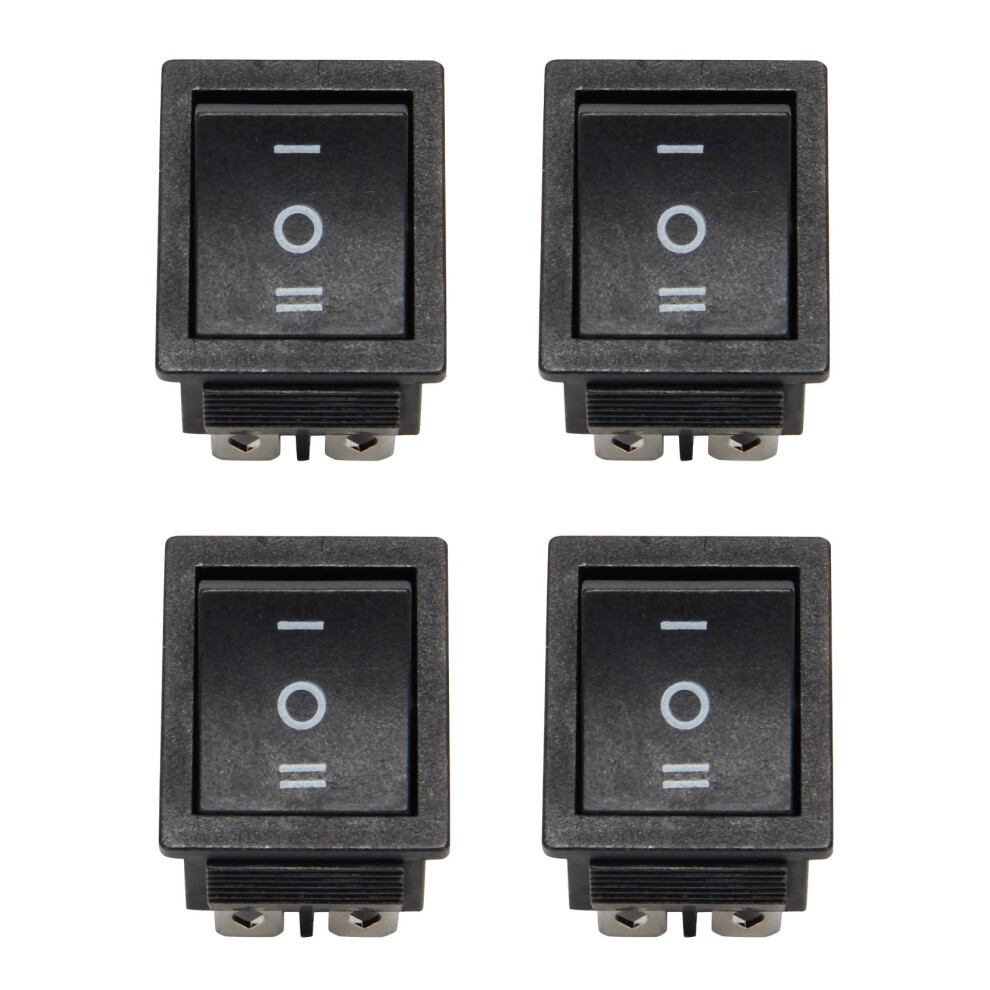 4X 6-Terminals 3 Position /Off/ Dpdt Boat Rocker 16A 250Vac 20A 125Vac 6031805682898
