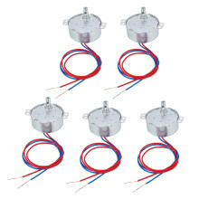 5X AC 220V-240V 4W 3RPM CCW / CW 20mm de Espesor Motor SíNcrono de CA