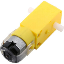 40 Pieces  70MA (3V) Robot Intelligent Car DIY Dual Shaft Gear TT Motor for Robot Car MCU 7X2.2X1.8cm