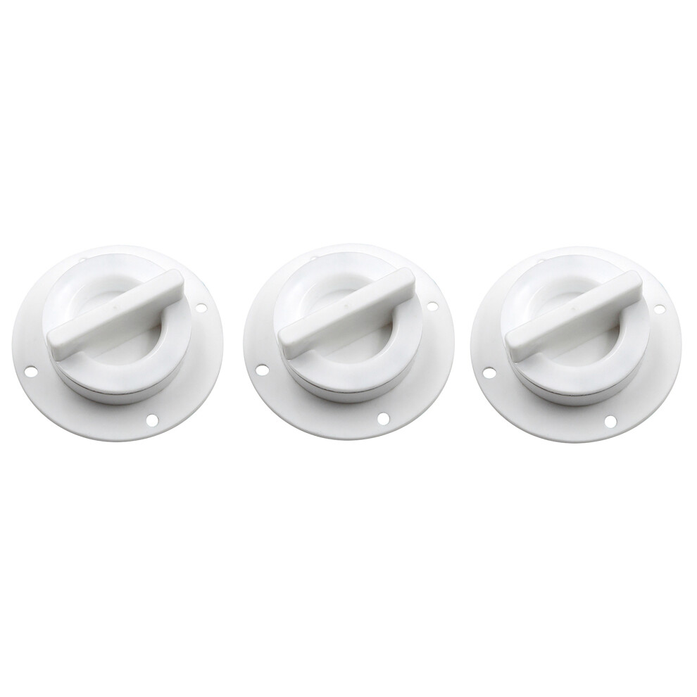 3X New Water Valve Deck Drain Scupper Drain Valve Outlet For Marine Boat Raft Yacht 6033767525671