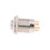 2X 3V Push Button  Doorbell Button  LED 12 mm Silver 4