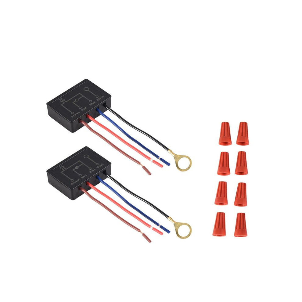Touch Lamp 4 Pack,Touch Lamp Control Module For Dimmable Led,Bulbs,Lamp Replacement Kit With Wiring Caps 6032462126367