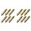 12 PCS Sink Plug Replacement Basin Bath Waste Click Clack Spring Brass Plug Bolt for Kitchen Sink Bath Tub Drain Stopper 1