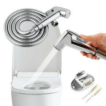 2X Toilette Bade Zimmer Hand Sprayer Dusche Bidet Spray Schlauch Halter