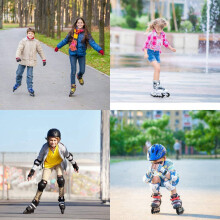 32 Pack Inline Skate RäDer, Drinnen und Draußen Roller Rollschuhe, Roller Klinge Ersatz RäDer mit Lager 64mm