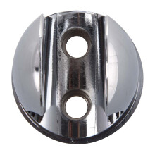 3X Support Mural Douchette Pomme de Douche Fixe Argente Diametre 24MM