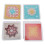 50pcs Granny Square Crochet Pattern Card Deck, Portable, Easy to Use 14