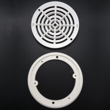 10X Swimming Pool Water Filter Anti-Corrosion Cover Round Drain Device Screw Abs Floor Drain Cover Round