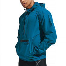 Men's Polyester Breathable Water-Resistant Cycling Windbreaker M