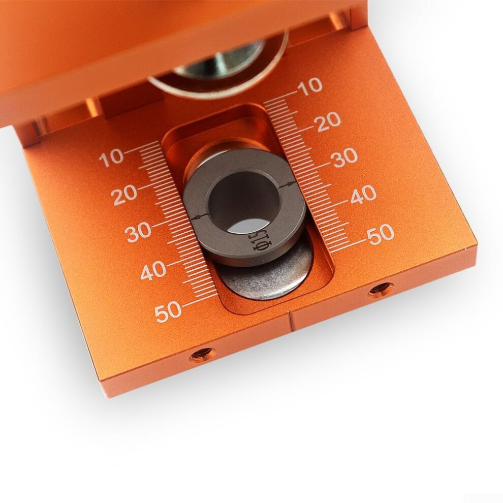 3In1 Adjustable Pocket Hole Jig Kit With Drill Bits, Precision Woodworking Joinery Tool, Orange(A) 9169991137315