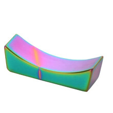 Stainless Steel Chopstick Holder and Utensil Rest, Elegant BoatShaped Design for Dining Table
