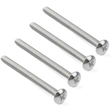 4-Pack 15528 Kraanhendelschroeven, Doucheklepschroeven voor Moen-Douches voor Bad- en Doucheseries 73110, 3150-A, 73141