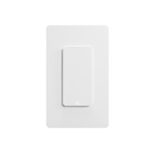 Interrupteur D'Éclairage Intelligent Wi-Fi Matter, Interrupteur Mural à Bouton-Poussoir Américain, Commande Vocale par Application, Fonctionne avec