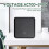 Tuya  ZigBee 3.0 Wireless Remote Control LED Display  Glass Touch  Black EU Plug 3