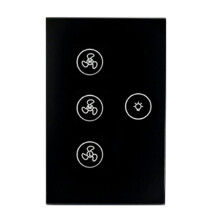 Tuya Wifi Fan Light Ceiling Fan Light Speed Adjustment for Alexa Home Voice Control ,B