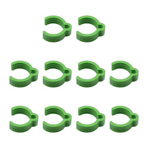 Coiled Hose Clips for  27mm Hoses, for  Dust Extractor and Sander 10 Pcs