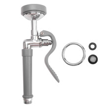 Kitchen Sink Sprayer , 1.42GPM Valve Dish Sprayer Nozzle with Ergonomic Handle, Faucet Parts for Kitchen Sink