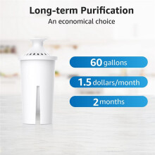 For Water Filter Pitchers Overbest NSF Water Filter Pitcher Classic 35557 OB03 Mavea 107007 Etc 6 Filters