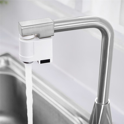 Automatic Water Saver Tap Sensor Faucet Infrared Anti-Overflow Kitchen Bathroom Inductive Nozzle Saving Device 2