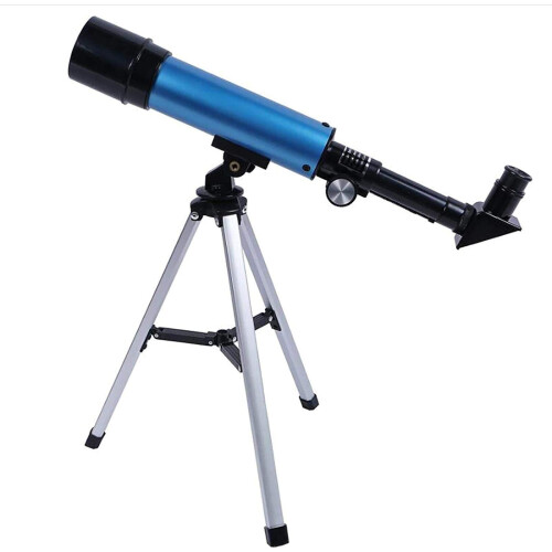 Kids Telescope 90X  Magnification Beginner Astronomical Scope with Foldable Tripod for Moon Viewing 2