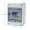 5-Vägs Brytarbox, IP65 Distributionsskyddsbox Brytarboxlock Miniatyr Brytarbox 6