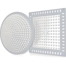 Shower Drain Hair Catcher,2PCs Drain Hair Catcher,Shower Drain Cover/Filter, Bathroom/Kitchen Sink Drain Strainer