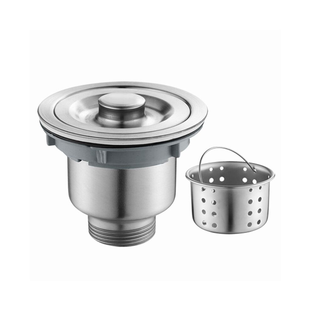 Kitchen Sink Vegetable Sink Drain Set Stainless Steel Kitchen Sink Set Anti Odor Drain Pipe Kitchen Sink Accessories 4711592974476